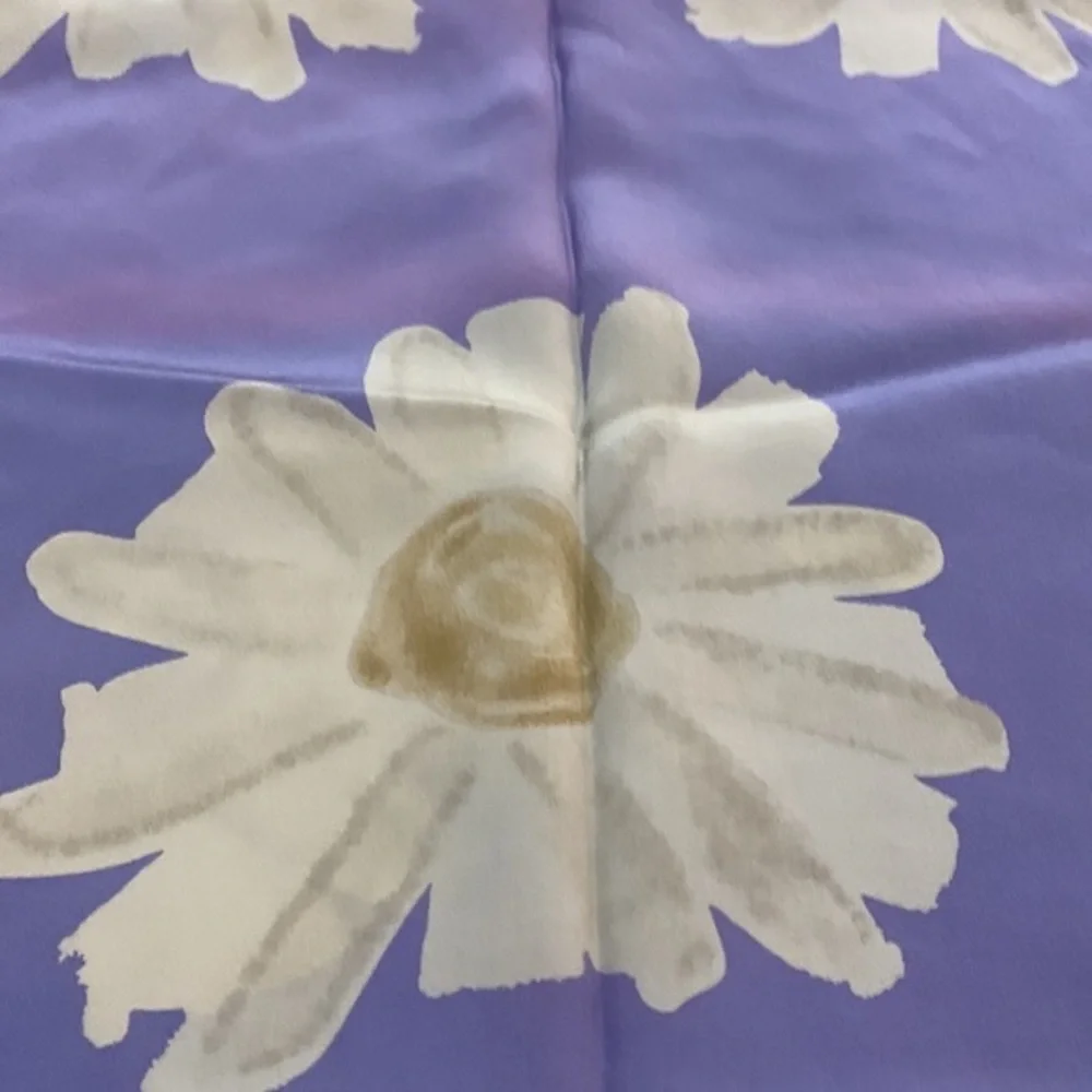 55” long‎ Lavender Floral Scarf